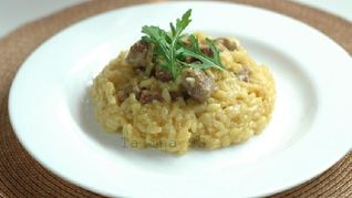 Ризотто с говядиной