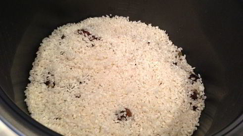 ризотто с грибами в мультиварке