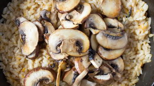 ризотто с грибами