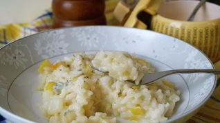 Ризотто с грушей и горгонзолой