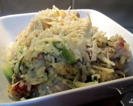 Ризотто с кабачками и курицей