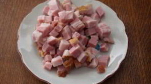 ризотто с копченой грудинкой