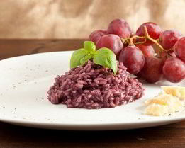 Ризотто с красным вином