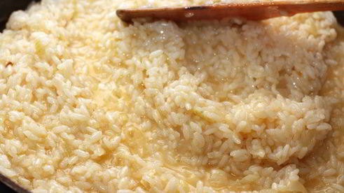 ризотто с креветками