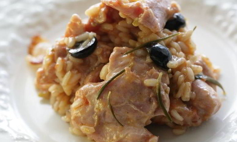 Рецепт ризотто с кроликом