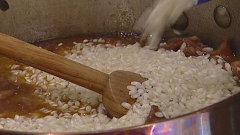 ризотто с кроликом