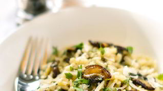 Ризотто с лесными грибами