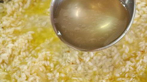 ризотто с лесными грибами