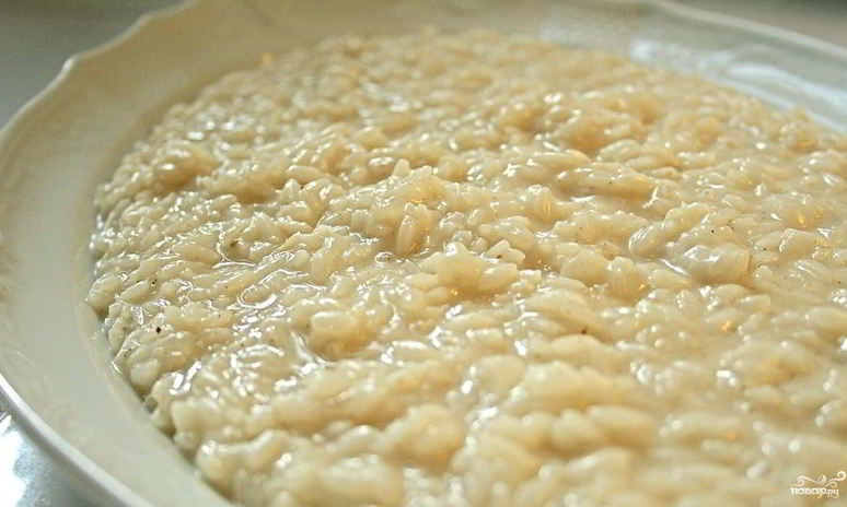 Рецепт ризотто с луком