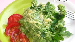 Ризотто с мангольдом и сыром