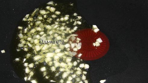 ризотто с мангольдом и сыром