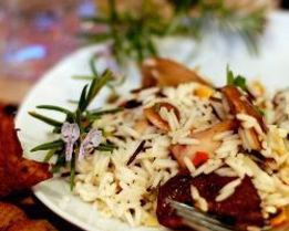 Ризотто с маслятами