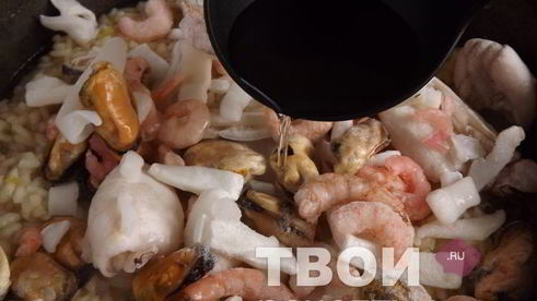 ризотто с морепродуктами