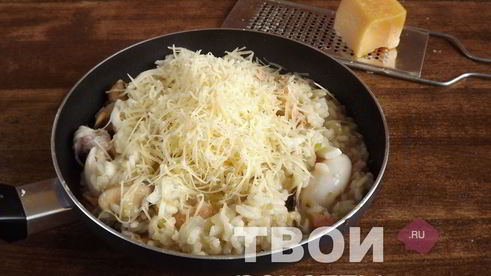 ризотто с морепродуктами