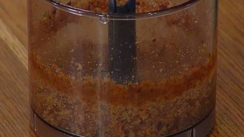 ризотто с перепелиными яйцами и копченым салом