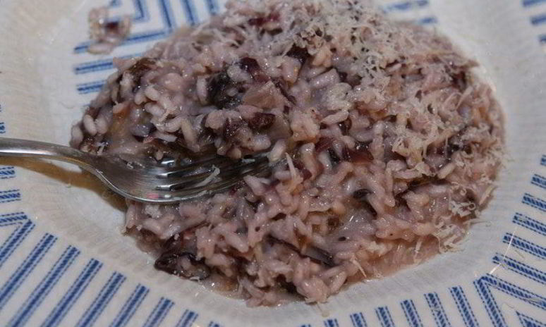 Рецепт ризотто с радиккио