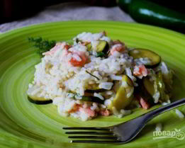 Ризотто с рыбой