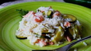 Ризотто с рыбой