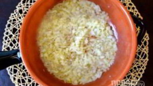 ризотто с рыбой