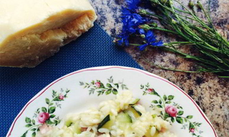 Рецепт ризотто с цукини