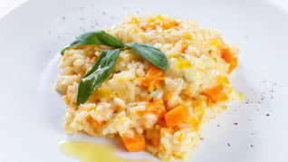 Ризотто с тыквой и горгонзолой