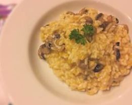 Ризотто с тыквой и грибами