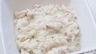 Ризотто со сливками