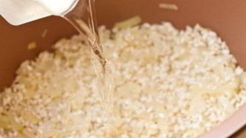 ризотто со сливками