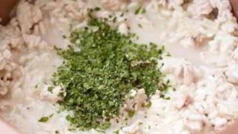 ризотто со сливками