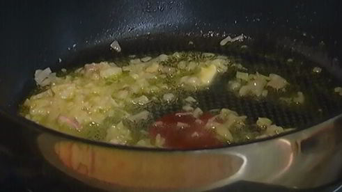 цитрусовое ризотто