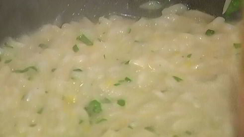 цитрусовое ризотто