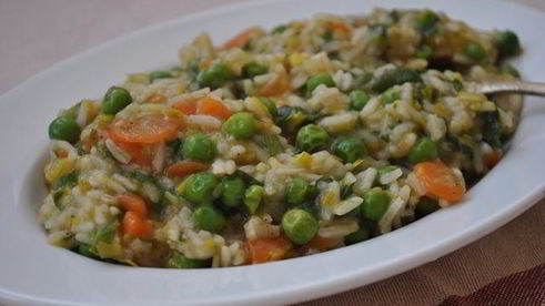 весенне ризотто