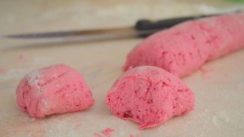 розовые ньокки — еда настоящих блондинок