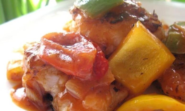 Рецепт белой рыбы в кисло-сладком соусе