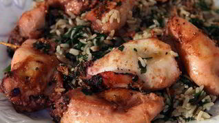 Фаршированные кальмары