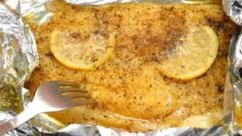 филе трески в духовке