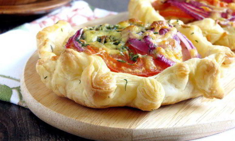 Рецепт форели с овощами в тесте