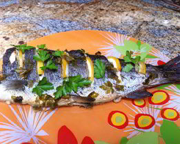 Форель, запеченная в фольге