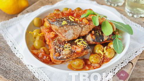 горбуша на сковородке