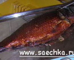 Карп в коптильне