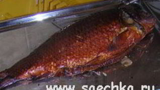 Карп в коптильне