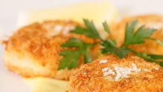 Крокеты из тунца с майонезом васаби