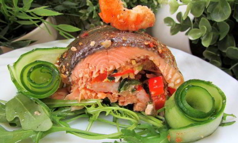 Рецепт лосося рыбная бандероль