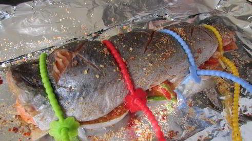 лосось рыбная бандероль