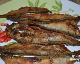 Мойва жареная