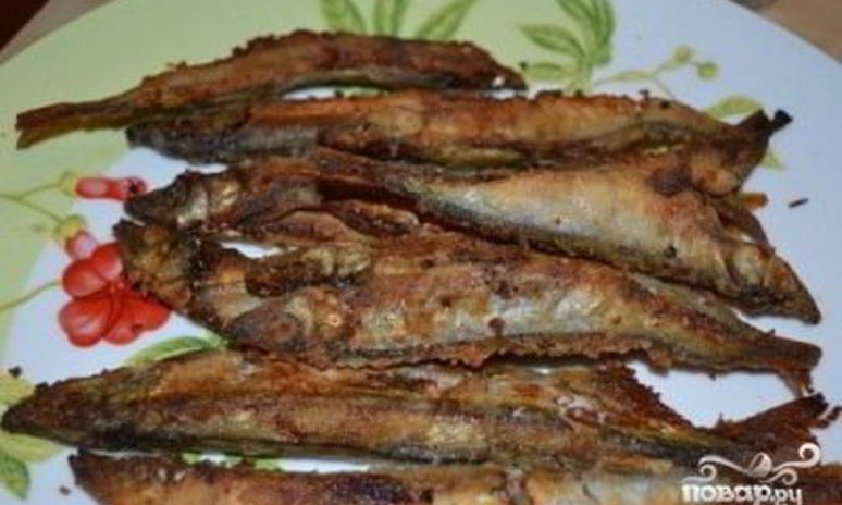 Рецепт мойвы жареной