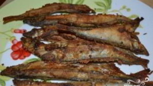 мойва жареная