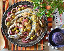 Рыба под маринадом эскабече