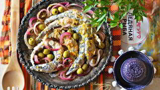 Рыба под маринадом эскабече