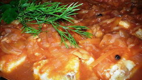 рыба под маринадом